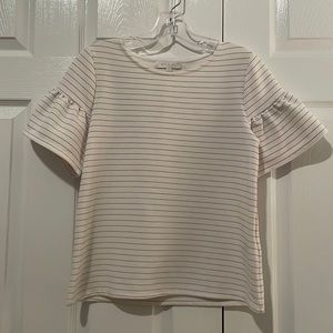 Boutique Brand Ruffle Sleeve Blouse